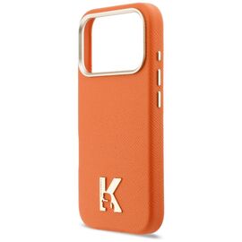 Karl Lagerfeld Karl Head Logo MagSafe Case for iPhone 17 Pro - Orange