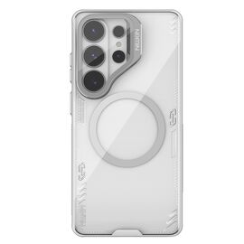 Nillkin Iceblade Prop Magnetic Case with Camera Cover and Stand Compatible with MagSafe for Samsung Galaxy S26 Ultra - Transparent Gray - Uncategorized Cases (2) - Cases - Techbox