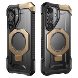 Supcase UB Grip Mag MagSafe Case for Samsung Galaxy S26 - Black and Brown