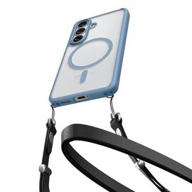 Spigen Ultra Hybrid Mag MagSafe Case for Samsung Galaxy S26 - Clear Blue