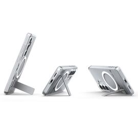 Spigen Ultra Hybrid S Mag MagSafe Case for Samsung Galaxy S26 - Clear and White