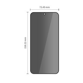 Tech-Protect Glass SPY+ 2-Pack Privacy Tempered Glass for Samsung Galaxy A37 / A57 5G / S25 FE