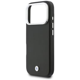 BMW M Sign Metal Logo MagSafe Case for iPhone 17 Pro - Black
