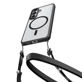 Spigen Ultra Hybrid Mag MagSafe Case for Samsung Galaxy S26+ - Clear Black