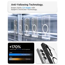 Spigen Ultra Hybrid Mag MagSafe Case for Samsung Galaxy S26+ - Clear Black