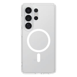Spigen Ultra Hybrid Mag MagSafe Case for Samsung Galaxy S26 Ultra - Clear and White