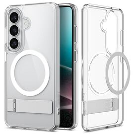 Spigen Ultra Hybrid S Mag MagSafe Case for Samsung Galaxy S26+ - Clear and White