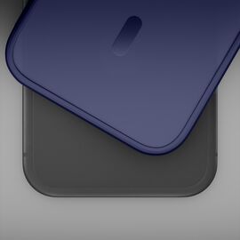 3mk Smoke MagCase for iPhone 16 - Blue-Translucent