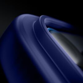 3mk Smoke MagCase for iPhone 16 Pro Max - Blue-Translucent