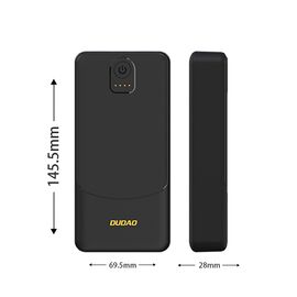 Dudao K10Pro Power Bank 2.4A 20000mAh 2 x USB-A - Black | Techbox