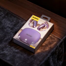 Dudao U17Z Bluetooth 5.3 OWS Headphones with Ear Hooks - Purple - Headsets - Speakers & Headphones - Techbox