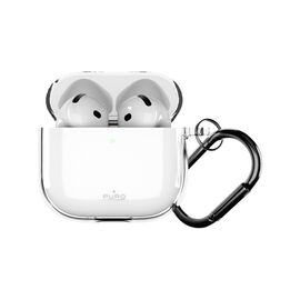 Puro 0.3 Nude Case for AirPods 4 - Transparent | Techbox
