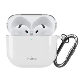 Puro 0.3 Nude Case for AirPods 4 - Transparent | Techbox