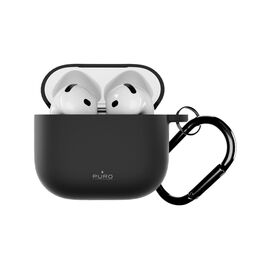 Puro Icon Case for AirPods 4 - Black | Techbox