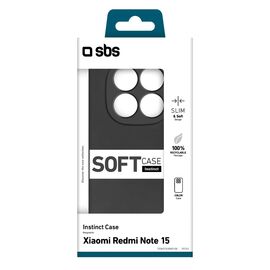 SBS Instinct Case for Xiaomi Redmi Note 15 - Black - Uncategorized Cases (2) - Cases - Techbox