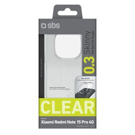 SBS Skinny Cover for Xiaomi Redmi Note 15 Pro 4G - Transparent | Techbox