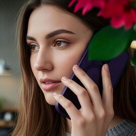 3mk Smoke MagCase for iPhone 16 Pro Max - Purple-Translucent