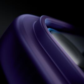 3mk Smoke MagCase for iPhone 16 - purple-translucent