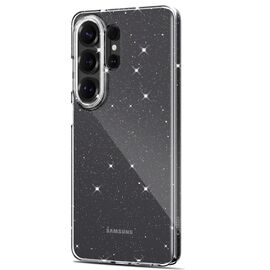 Tech-Protect FlexAir Case for Samsung Galaxy S26 Ultra - Clear and Glitter
