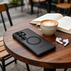 Tech-Protect MagPeak MagSafe Case for Samsung Galaxy S26 Ultra - Black
