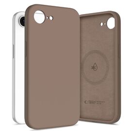 Tech-Protect Silicone MagSafe Case for iPhone 16E / 17E - Brown