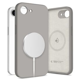 Tech-Protect Silicone MagSafe Case for iPhone 16E / 17E - Gray