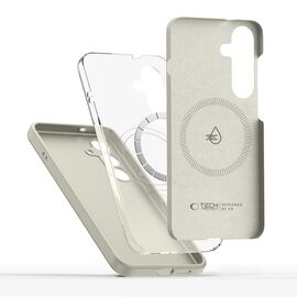Tech-Protect Silicone MagSafe Case for Samsung Galaxy S26+ - Beige