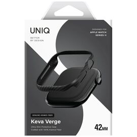 Uniq Keva Verge Case for Apple Watch 42mm - Black | Techbox