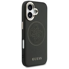 Guess Perforated 4G MagSafe case for iPhone 17 - black