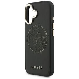 Guess Perforated 4G MagSafe case for iPhone 17 - black