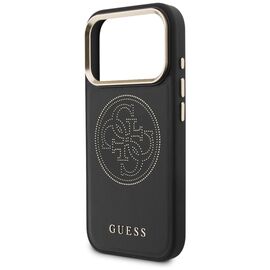 Guess Perforated 4G MagSafe case for iPhone 17 Pro Max - black