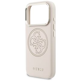 Guess Perforated 4G MagSafe Case for iPhone 17 Pro - Pink
