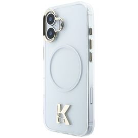 Karl Lagerfeld IML K Head Logo MagSafe Case for iPhone 17 - Clear