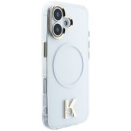Karl Lagerfeld IML K Head Logo MagSafe Case for iPhone 17 - Clear