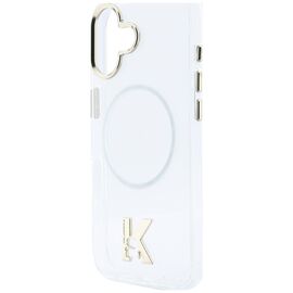 Karl Lagerfeld IML K Head Logo MagSafe Case for iPhone 17 - Clear