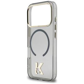 Karl Lagerfeld IML K Head Logo MagSafe Case for iPhone 17 Pro - Black