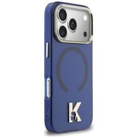 Karl Lagerfeld IML K Head Logo MagSafe Case for iPhone 17 Pro - Blue