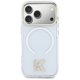 Karl Lagerfeld IML K Head Logo MagSafe Case for iPhone 17 Pro - Clear