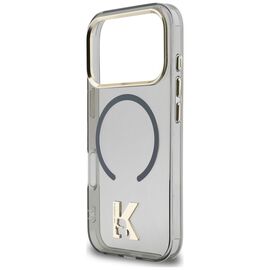 Karl Lagerfeld IML K Head Logo MagSafe Case for iPhone 17 Pro Max - Black