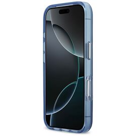 Karl Lagerfeld Karl &amp; Choupette Back MagSafe Case for iPhone 17 Pro Max - Blue