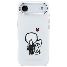 Karl Lagerfeld Karl &amp; Choupette Back MagSafe Case for iPhone Air - Clear