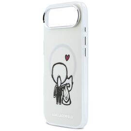 Karl Lagerfeld Karl &amp; Choupette Back MagSafe Case for iPhone Air - Clear