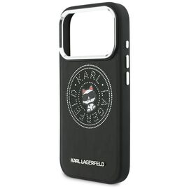 Karl Lagerfeld Point &amp; Choupette Sketch MagSafe Case for iPhone 17 Pro - Black
