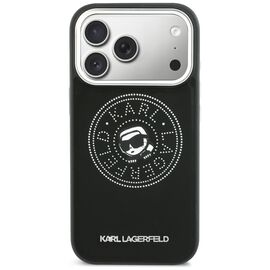 Karl Lagerfeld Point &amp; Karl Sketch MagSafe Case for iPhone 17 Pro - Black