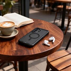 Tech-Protect Defense MagSafe Case for Samsung Galaxy A57 5G - Black