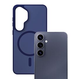 Etui 3mk Smoke MagCase na Samsung Galaxy S26 - granatowe