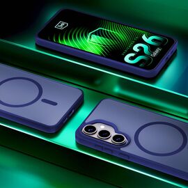 Etui 3mk Smoke MagCase na Samsung Galaxy S26+ - granatowe