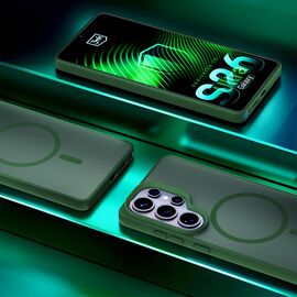 Etui 3mk Smoke MagCase na Samsung Galaxy S26 Ultra - zielone