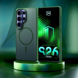 Etui 3mk Smoke MagCase na Samsung Galaxy S26 Ultra - zielone