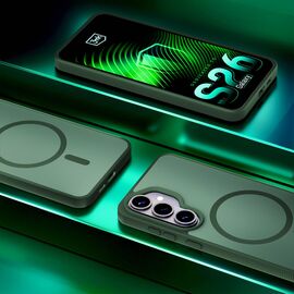 Etui 3mk Smoke MagCase na Samsung Galaxy S26 - zielone